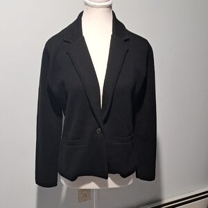 J.‎ Crew 365 Women's Sweater Jacket. Size Small. Black.